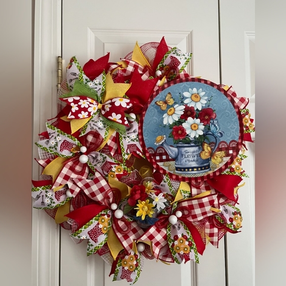 Spring wreath - Picture 1 of 2